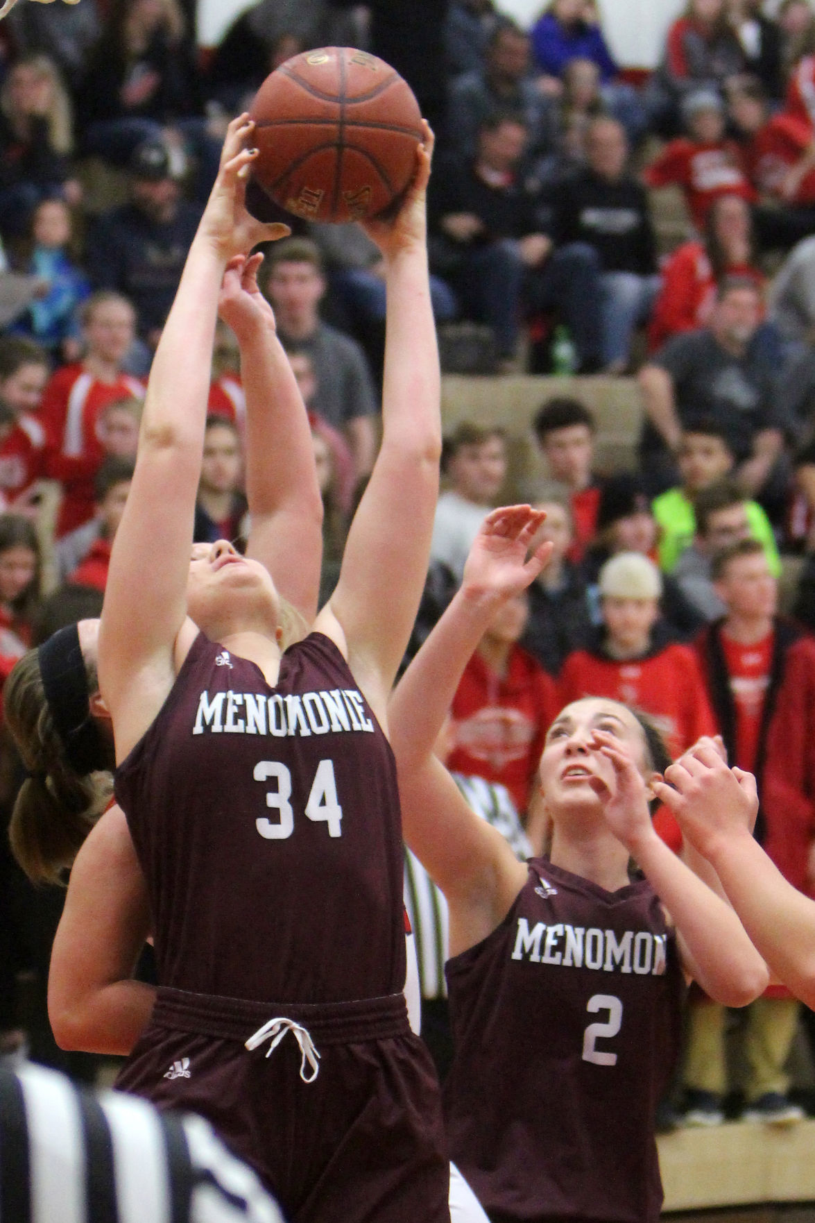 Menomonie at Chi-Hi girls basketball 12-8-18